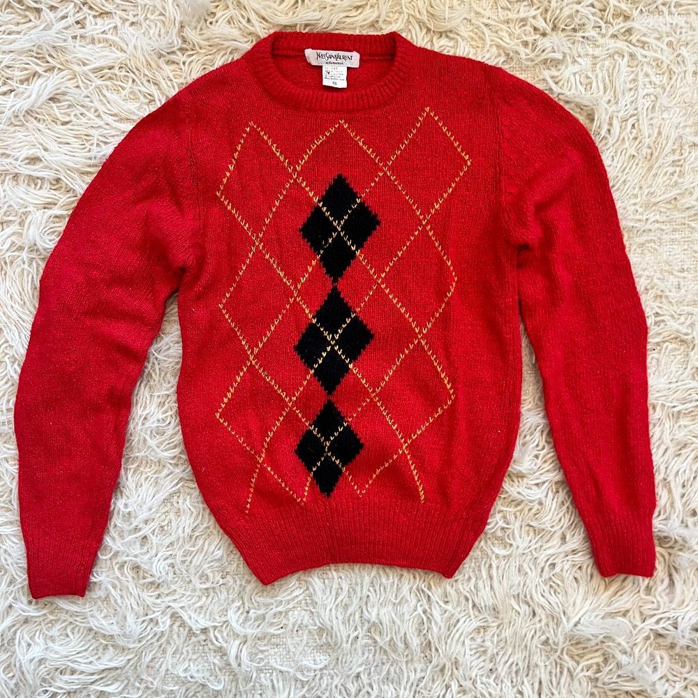 Vintage Yves Saint Laurent Active sweater